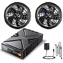 Amazon.co.jp: 【52V暴風輸出&2025新登場】ファンバッテリー
